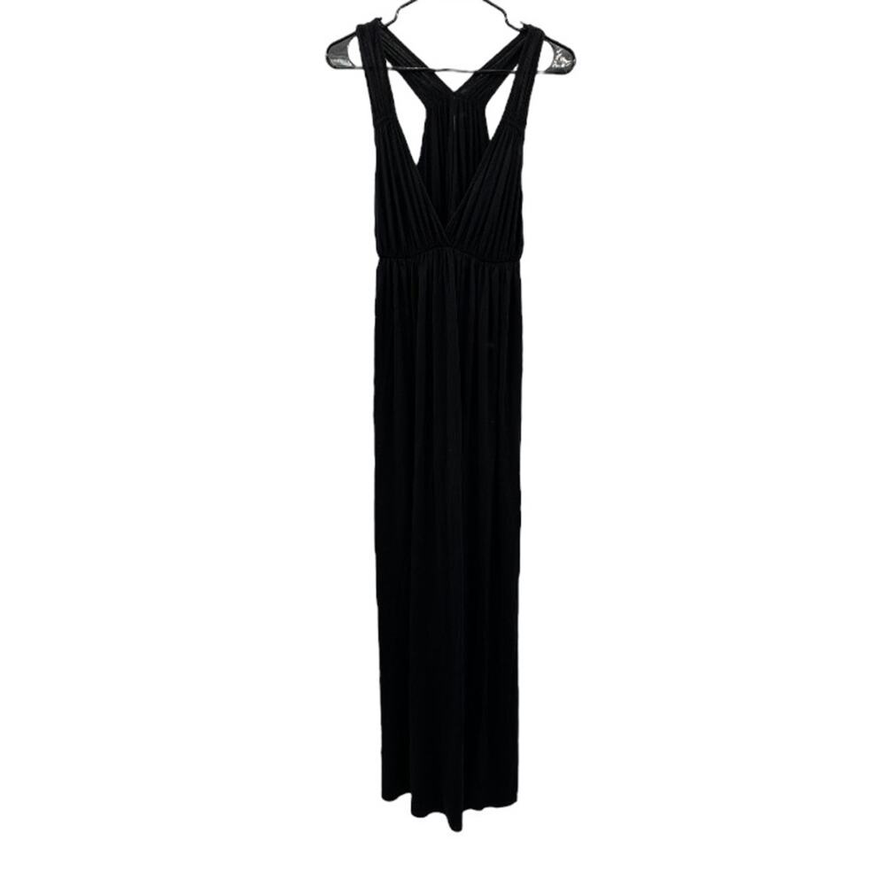Kenneth Cole Reaction Black Sleeveless Stretchy Pullover Maxi Dress Size M